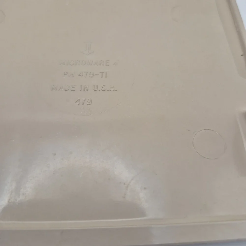 Anchor Hocking Microwave Bacon Meat Pan, Roasting Rack Pan PM-479-TI, Microware